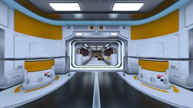 3d cg işleme uzay istasyonu