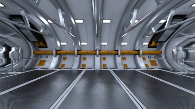 3d cg işleme uzay istasyonu