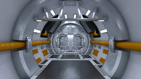 Representación 3D CG de la estación espacial —  Fotos de Stock