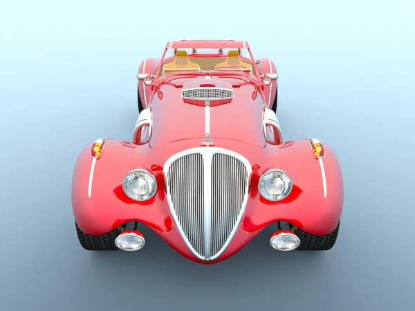 3d cg rendu d'une voiture de sport — Photo