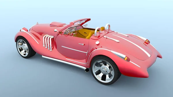 3D CG rendering of a sports car — Stock Photo, Image