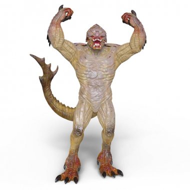 bir canavar 3d cg işleme