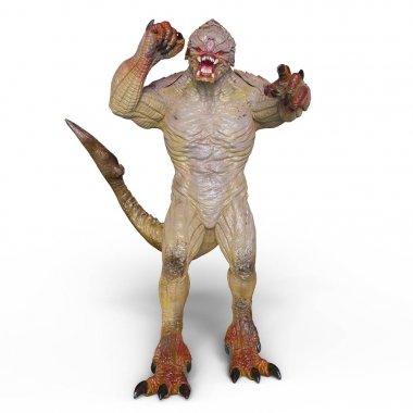 bir canavar 3d cg işleme