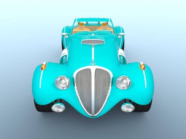 3d cg işleme bir spor araba