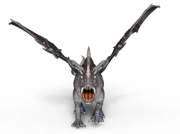 3D CG rendering of a dragon — Stock Photo, Image