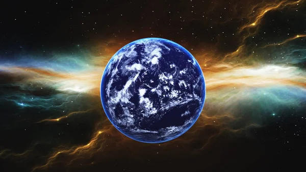 3D CG rendering of the earth — Stock Photo, Image