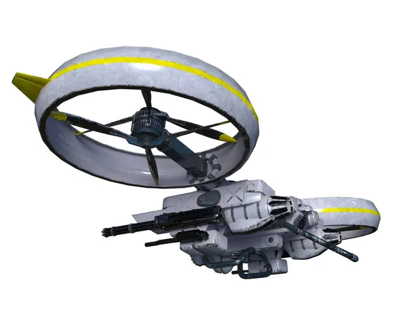 3D CG rendering of a drone — Stock Photo, Image