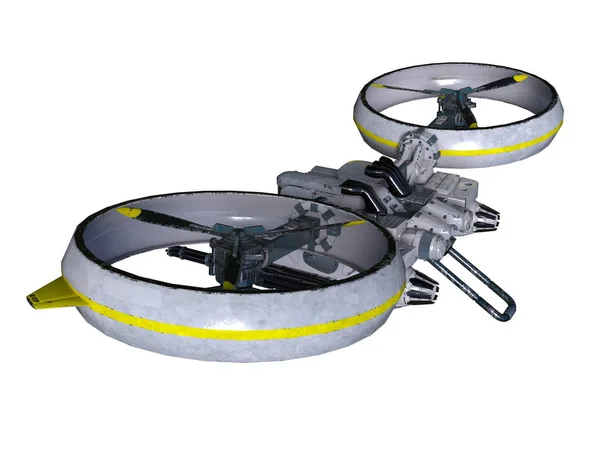 Rendu 3D 3D d'un drone — Photo