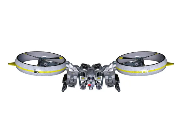 3D CG rendering of a drone — Stock Photo, Image