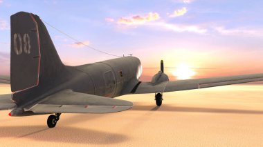Pervane Fighter 3d cg işleme