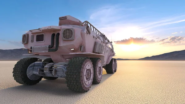 装甲車の 3 d cg のレンダリング — ストック写真