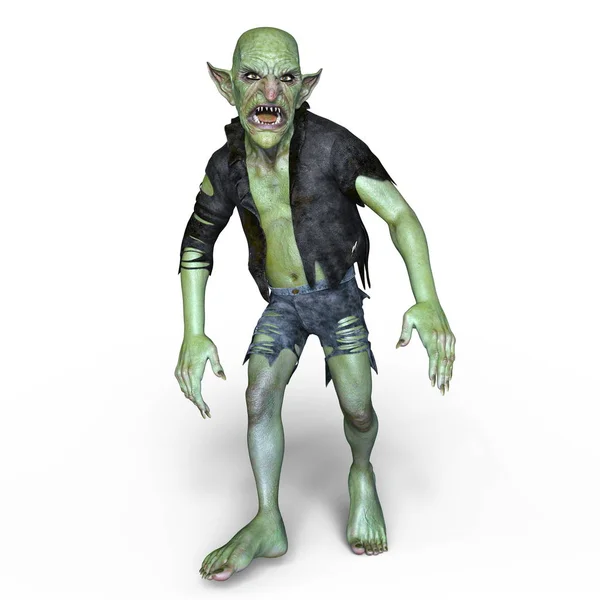 3D CG rendering of a goblin — Stock Photo, Image