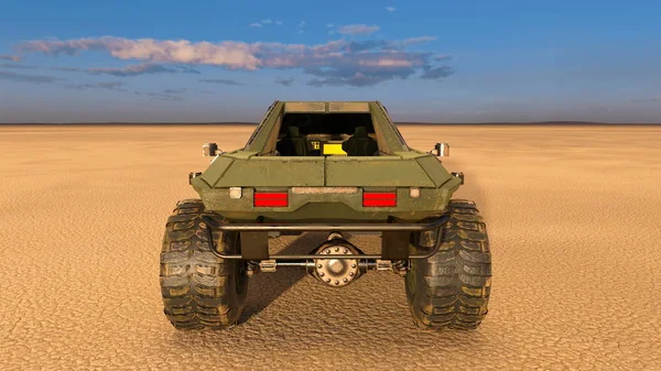 3D-cg-Darstellung eines Buggy-Autos — Stockfoto