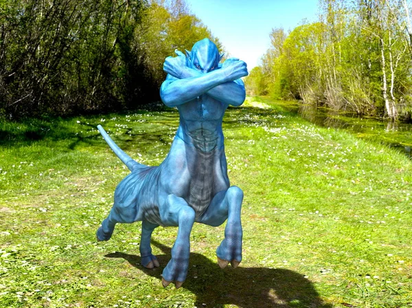 Renderowania 3D cg Centaura — Zdjęcie stockowe