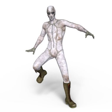 bir süper kahraman 3d cg render