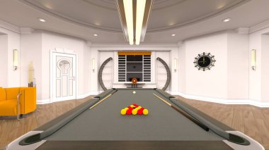 Oyun Odası 3d cg render