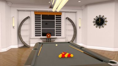 Oyun Odası 3d cg render