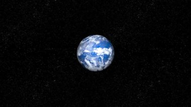 Earth 3D cg işleme.