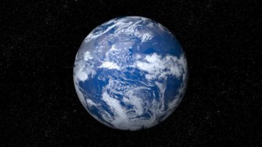 Earth 3D cg işleme.