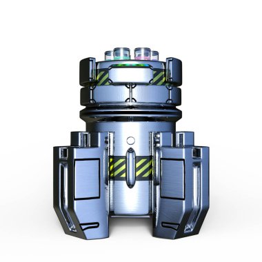 3d cg işleme bir basınç gemisi