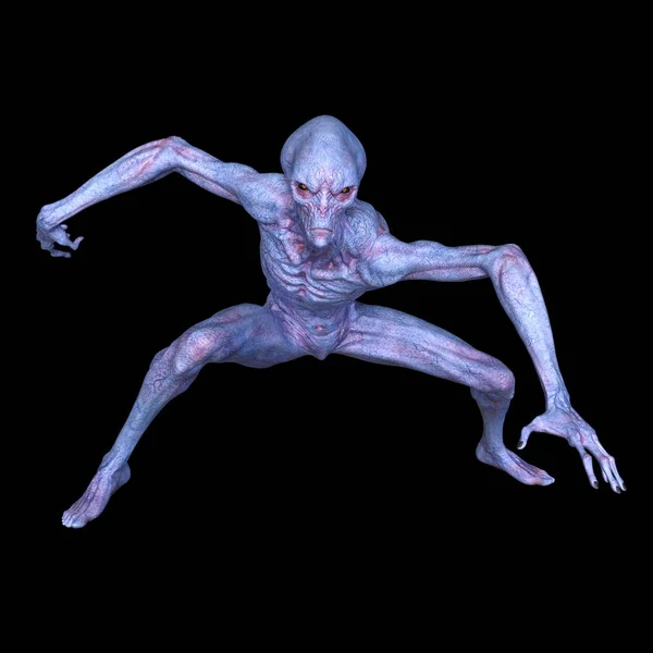 3D CG rendering of an alien — Stock Photo, Image