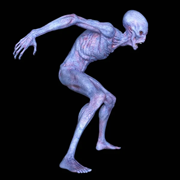 3D CG рендеринг инопланетянина — стоковое фото