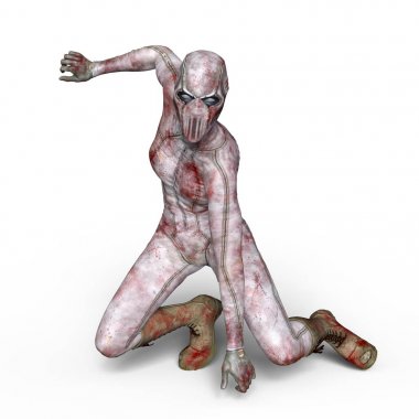 3d cg işleme süper bir kadın