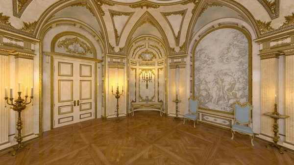 3D CG renderização do salão — Fotografia de Stock