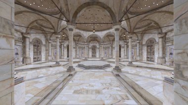 3d cg işleme grand salon