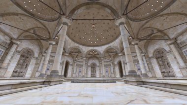 3d cg işleme grand salon