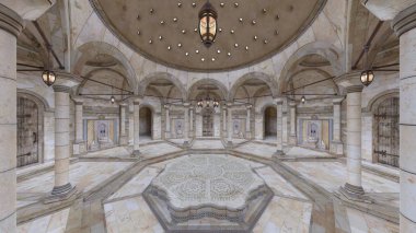 3d cg işleme grand salon