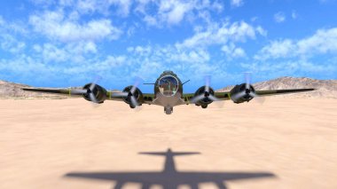 Pervane Fighter 3d cg işleme