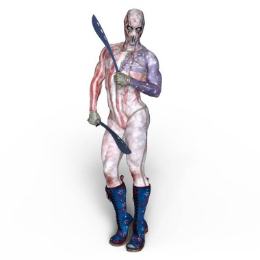 bir süper kahraman 3d cg render