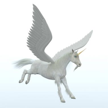 pegasus 3d cg render