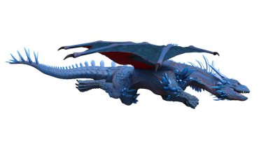 3d cg işleme bir ejderha