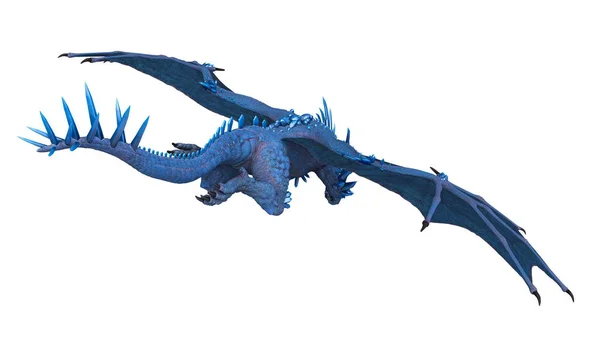 3D rendu 3D d'un dragon — Photo