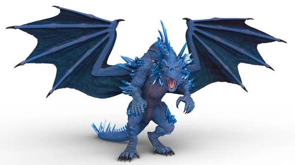 3D CG representación de un dragón — Foto de Stock