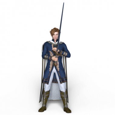 bir şövalyenin 3d cg işleme