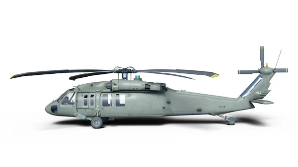 Bir helikopter 3d cg render — Stok fotoğraf