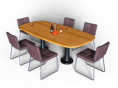 Yemek Masası 3d cg render