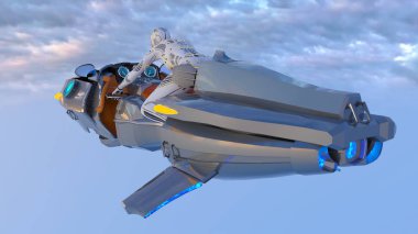 3d cg işleme süper bir kadın