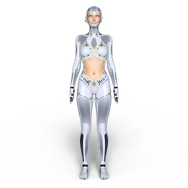 3D CG rendering of a super woman — Stock Photo, Image