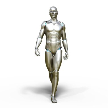 3d cg işleme bir robot