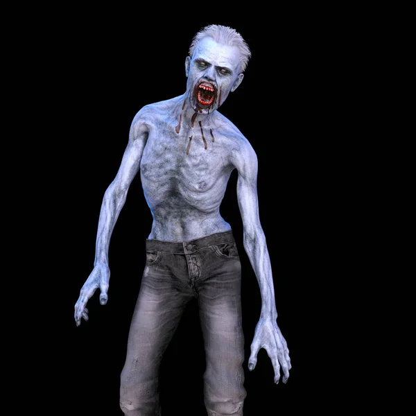 Vykreslování 3D cg zombie — Stock fotografie