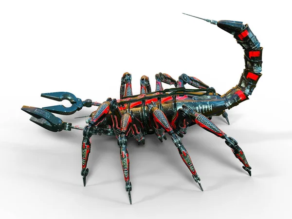 3D CG rendering of a scorpion robot — Stock Photo, Image