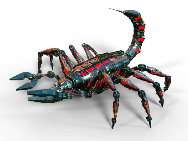 3D CG rendering of a scorpion robot — Stock Photo, Image