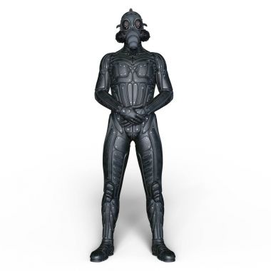 bir süper kahraman 3d cg render