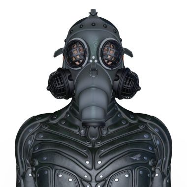 bir süper kahraman 3d cg render