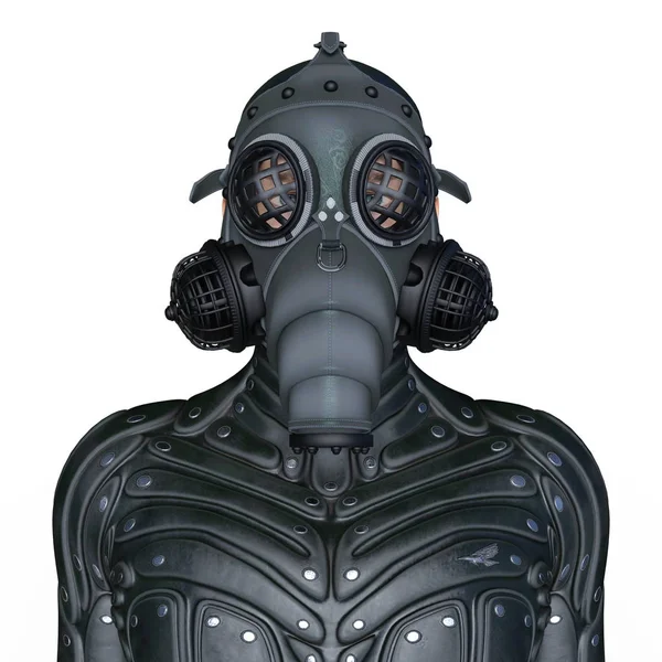 bir süper kahraman 3d cg render