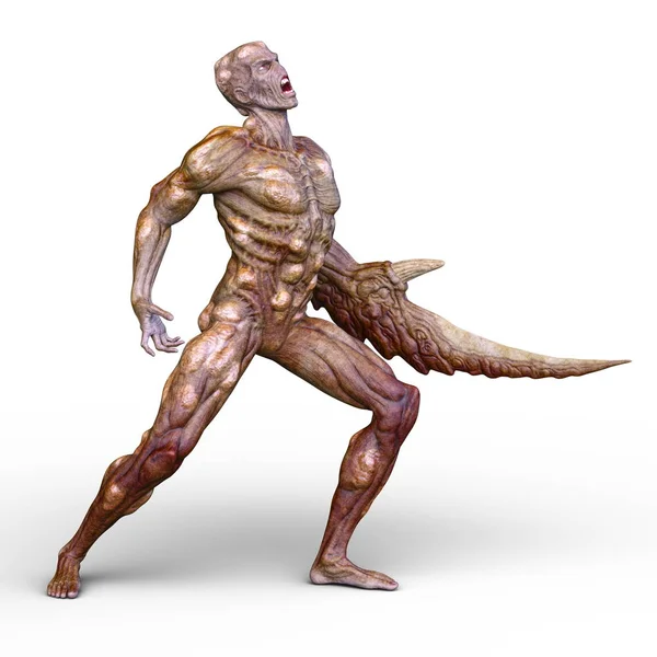 3D CG rendering of a monster — Stock Photo, Image